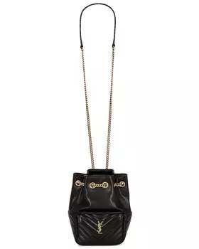 Сумка Saint Laurent Nano Bucket, неро