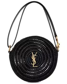 Сумка Saint Laurent Round Camera, неро