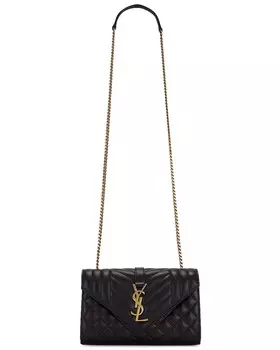 Сумка Saint Laurent Small Envelope Chain, нуар