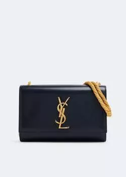 Сумка SAINT LAURENT Small Kate chain bag, синий