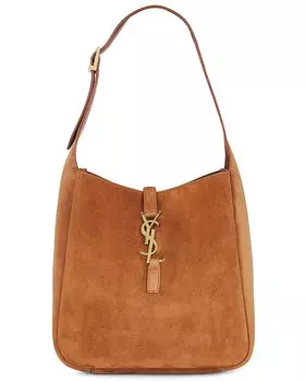 Сумка Saint Laurent Small Le 5 A 7 Hobo, цвет Brown Caramel