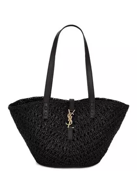 Сумка Saint Laurent Small Panier Tote, неро