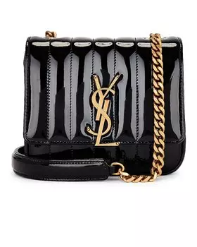 Сумка Saint Laurent Small Vicky Chain, неро