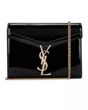 Сумка Saint Laurent Wallet On Chain, неро