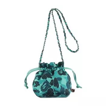 Сумка Saint Michael x BAPE Chain Snap Bag, цвет Blue/Camo