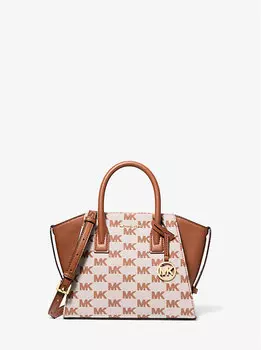 Сумка-Саквояж Avril с маленьким фирменным логотипом Michael Kors, коричневый