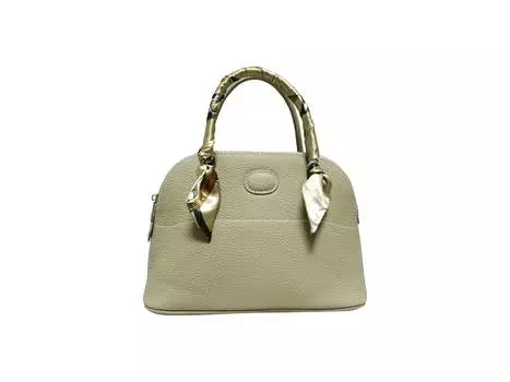 Сумка-саквояж из натуральной кожи Tiffany & Fred, цвет Taupe