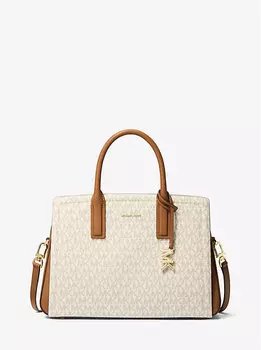 Сумка-Саквояж Laila среднего размера с фирменным логотипом Michael Kors, мультиколор