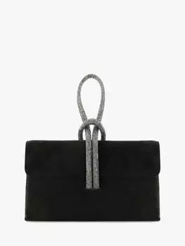 Сумка-саквояж с ручкой Dune Brynie Diamante, черный