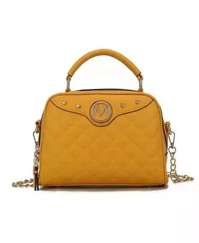 Сумка-саквояж Samira от Mia K Mkf Collection, коричневый