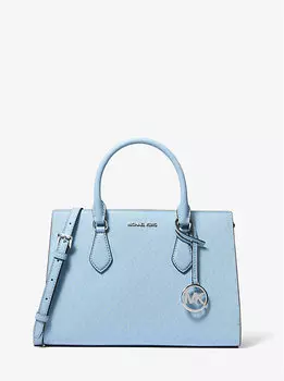 Сумка-Саквояж Sheila с логотипом средней величины Michael Kors, синий