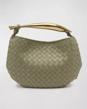 Сумка Sardine Intrecciato Napa с ручкой сверху Bottega Veneta