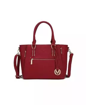 Сумка-сэтчел Cairo M Signature от Mia K Mkf Collection, красный