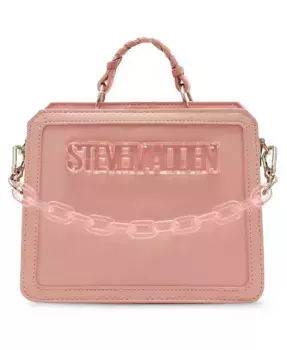 Сумка-сатчел Evelyn-Z малого размера Steve Madden, розовый