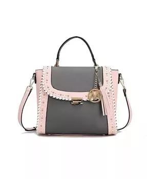 Сумка-сэтчел Flora от Mia K Mkf Collection, серый