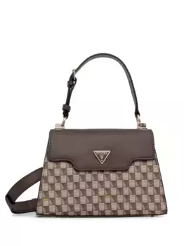 Сумка-сэтчел G Wave GUESS USA, коричневый