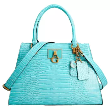 Сумка сэтчел Guess Stephi Girlfriend, голубой