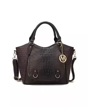 Сумка-сэтчел Jacqueline Signature от Mia K Mkf Collection, красный