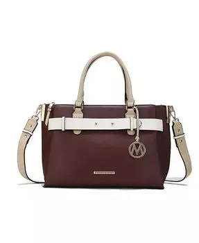 Сумка-сэтчел Jamie от Mia K Mkf Collection, коричневый