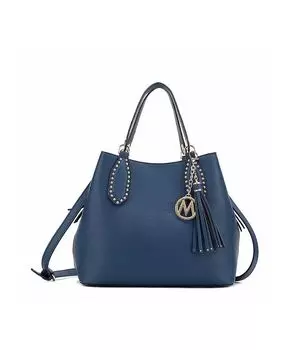 Сумка-сэтчел Lana от Mia K Mkf Collection, синий