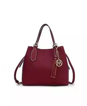 Сумка-сэтчел Lana от Mia K Mkf Collection, бежевый