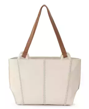 Сумка-сатчел Los Feliz из кожи с молнией The Sak, белый