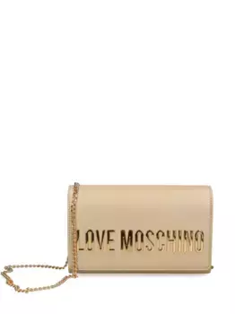 Сумка-сэтчел Love Moschino, золотой