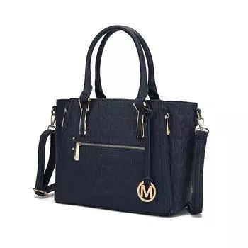 Сумка-сэтчел MKF Collection Cairo M Signature от Mia K MKF Collection, темно-синий