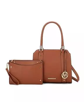 Сумка-сэтчел Norah с ремешком от Mia Mkf Collection, синий