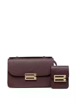 Сумка-сэтчел с двумя отделениями VICTORIA BECKHAM, красный