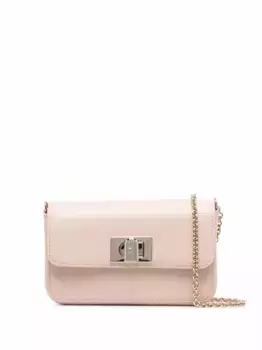 Сумка-сэтчел с откидным клапаном Furla, нейтральный