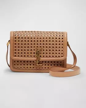 Сумка-сэтчел Solferino Canework среднего размера Saint Laurent