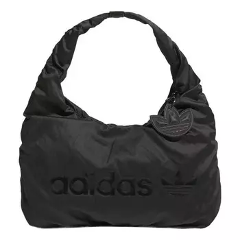 Сумка satin mini shoulder bag 'black' Adidas, черный