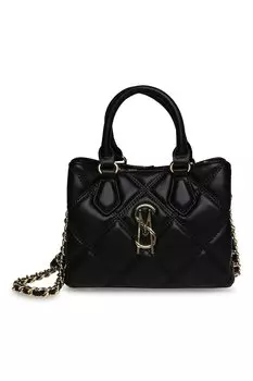 Сумка Satori из экокожи с логотипом Steve Madden, черный
