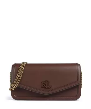 Сумка sawyer среднего размера из овчины Lauren Ralph Lauren, красный