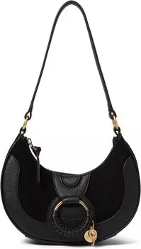 Сумка See by Chloe Hana Half-Moon Bag, цвет Black 2