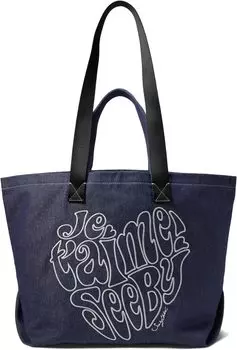 Сумка See by Chloe See By Bye Tote Bag, цвет Denim Blue