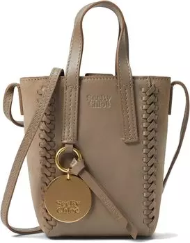 Сумка See by Chloe Tilda Mini Tote, цвет Motty Grey