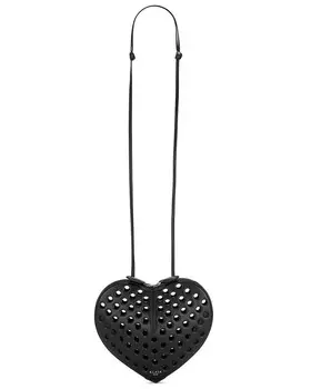 Сумка-сердце Alaa, цвет Noir