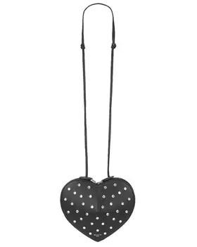 Сумка-сердце Alaa, цвет Noir