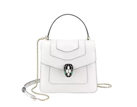 Сумка Serpenti forever Bvlgari, белый