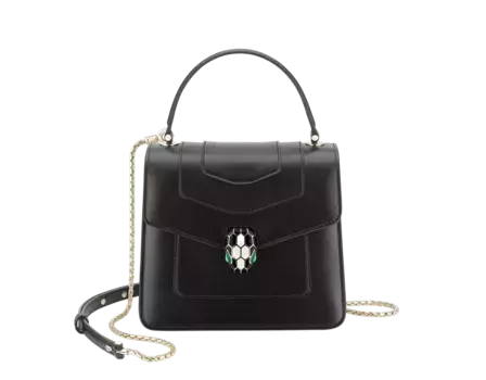 Сумка Serpenti forever Bvlgari, черный