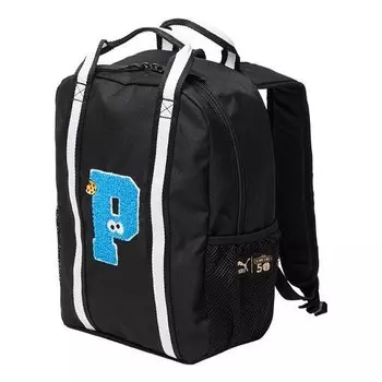 Сумка sesame street backpack 'black blue' Puma, черный