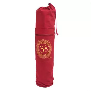 Сумка Shakti Toploader Bag "OM" бордо, хлопок BODHI, темно-бордовый