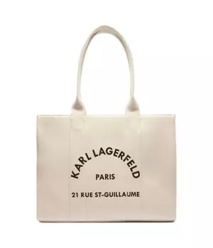 Сумка-шопер Karl Lagerfeld, экрю