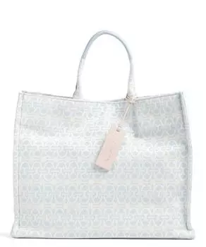 Сумка-шопер Never Without Monogram, хлопок Coccinelle, синий