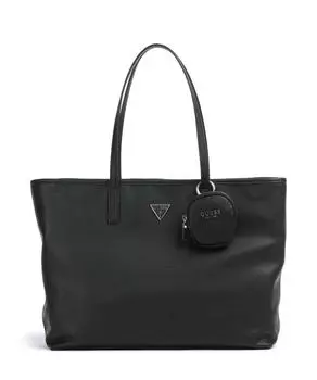 Сумка-Шопер Power Play 15 дюймов из искусственной кожи Guess, черный