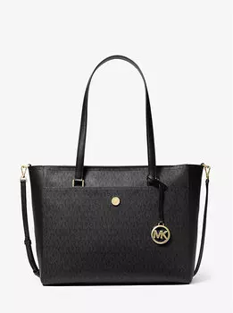 Сумка-Шоппер 3 в 1 с большим логотипом Maisie Michael Kors, черный