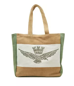 Сумка-шоппер Aeronautica Militare, бежевый