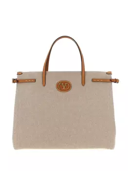 Сумка-шоппер Antibes Valentino Garavani, нейтральный